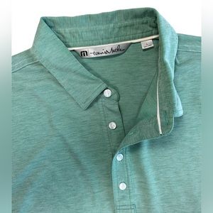 Travis Mathew Green Golf Polo, Size L